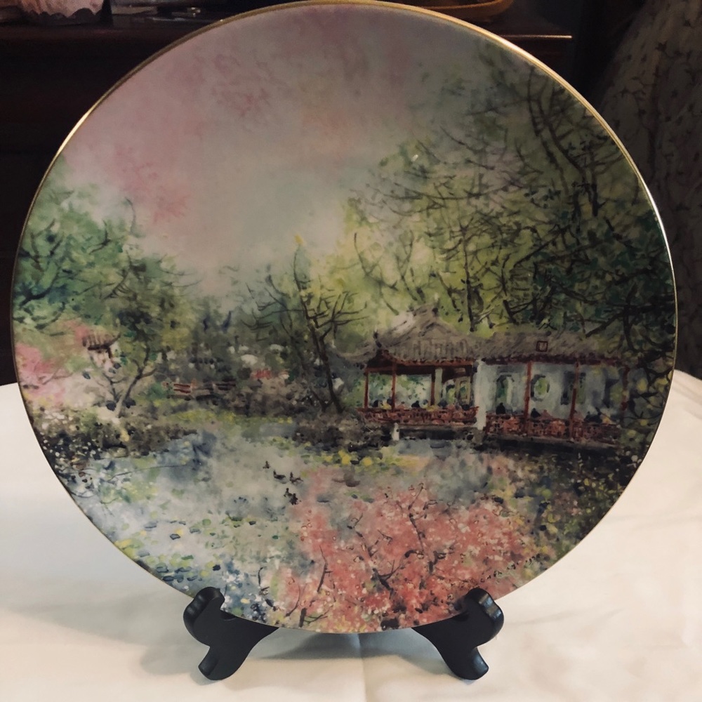 Royal Doulton “Garden of Tranquility “ plate.